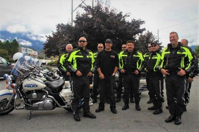 Daniel with the VPD crew