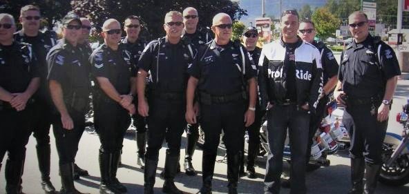 Daniel with VPD students