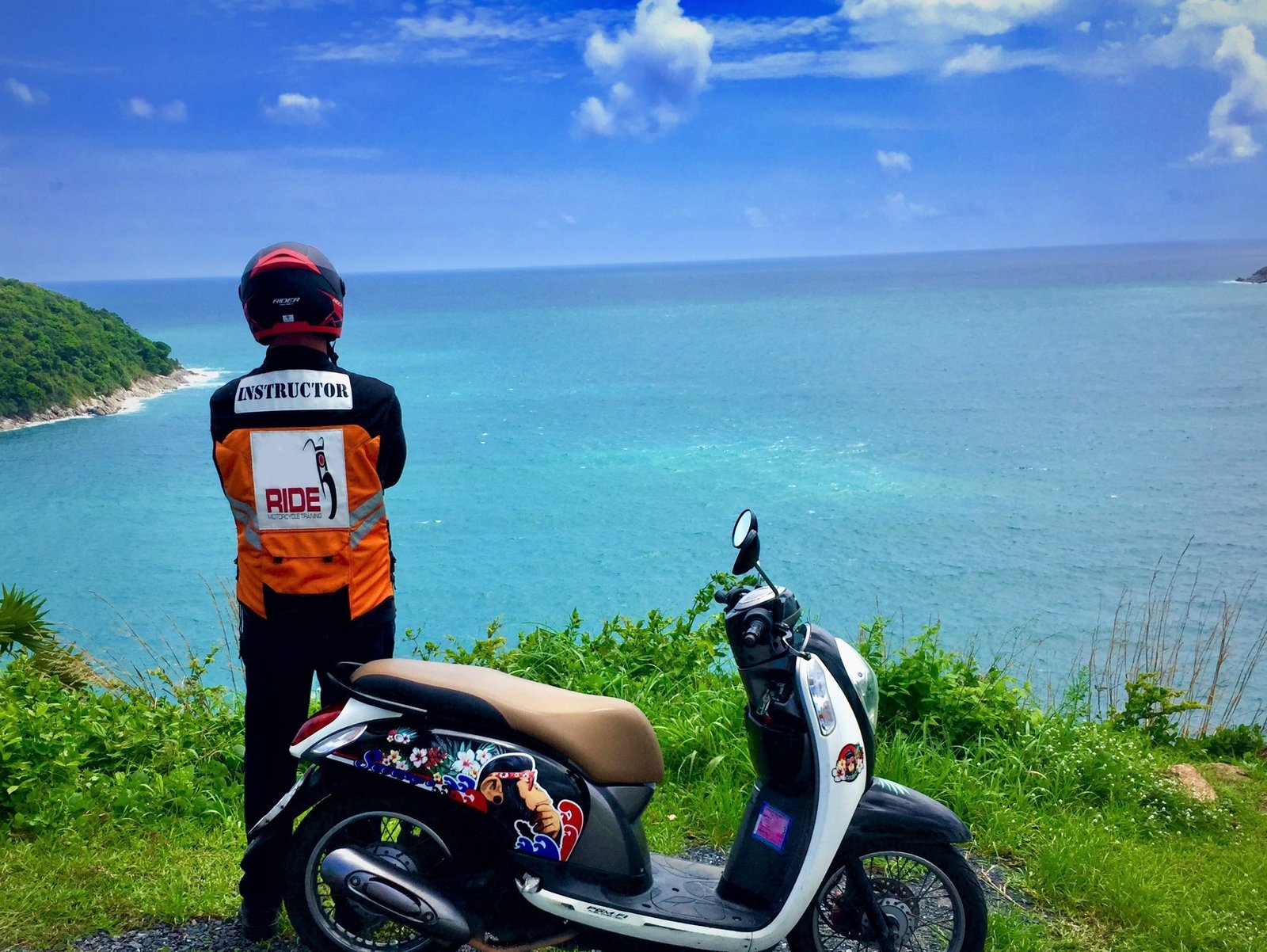 Daniel in Survival Rider instructor kit